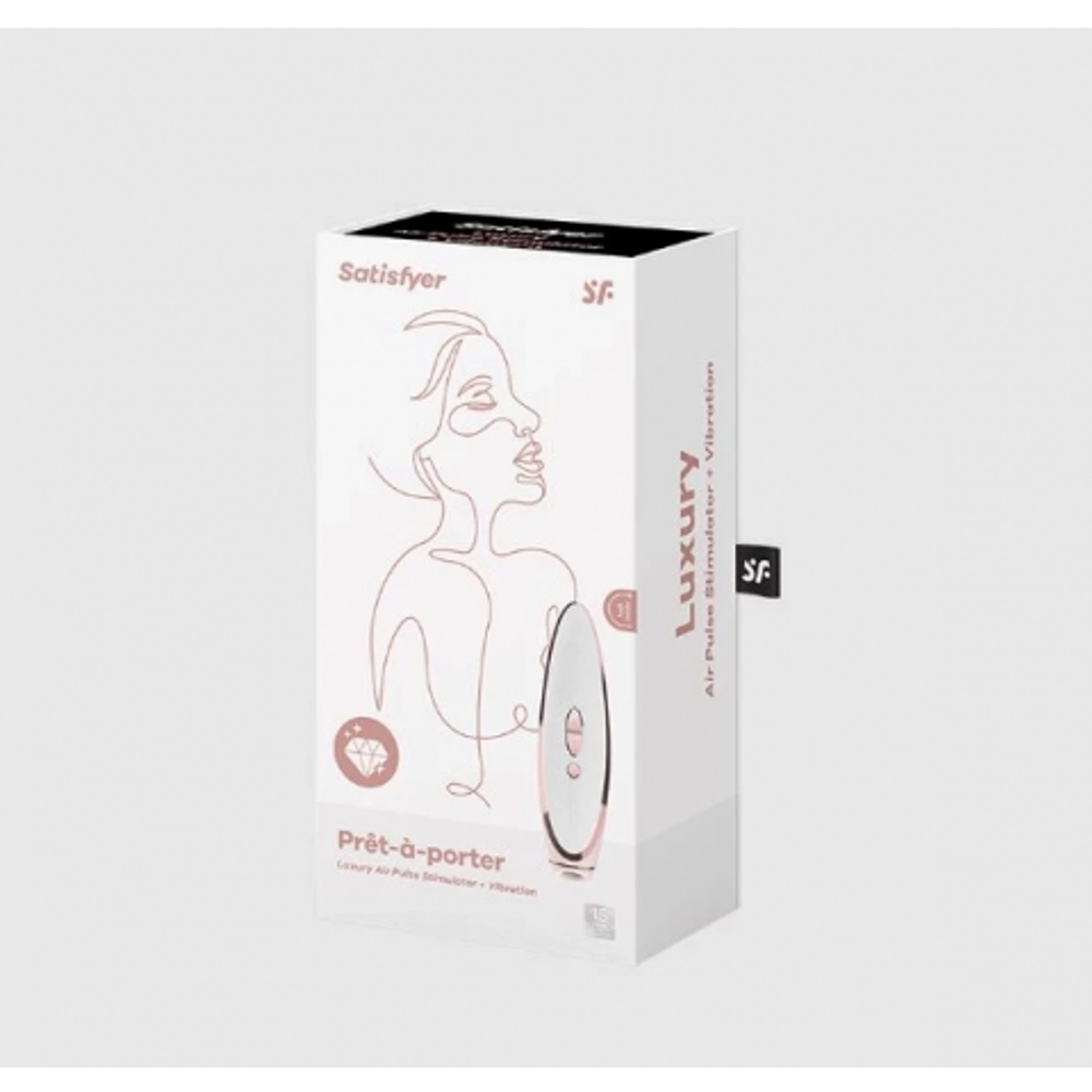 Вакуумно-волновой стимулятор с вибрацией Satisfyer Prêt-à-porter