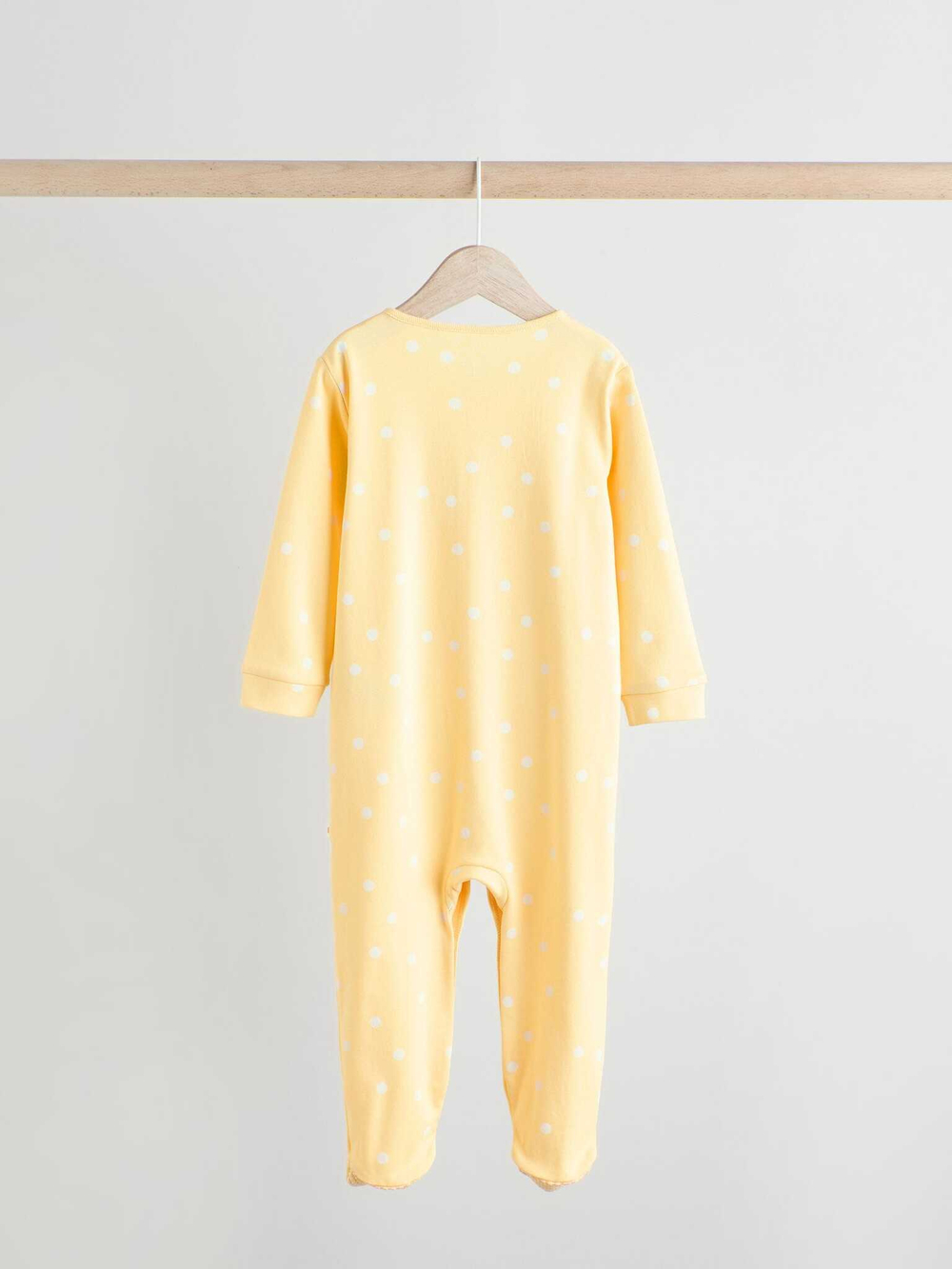 Комбинезон / Cлип для малышей Next E18-363, 5 шт., Светло-зеленый, Светло-желтый, Голубой