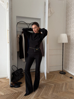 Брюки клеш SPICE GIRLS | Черный