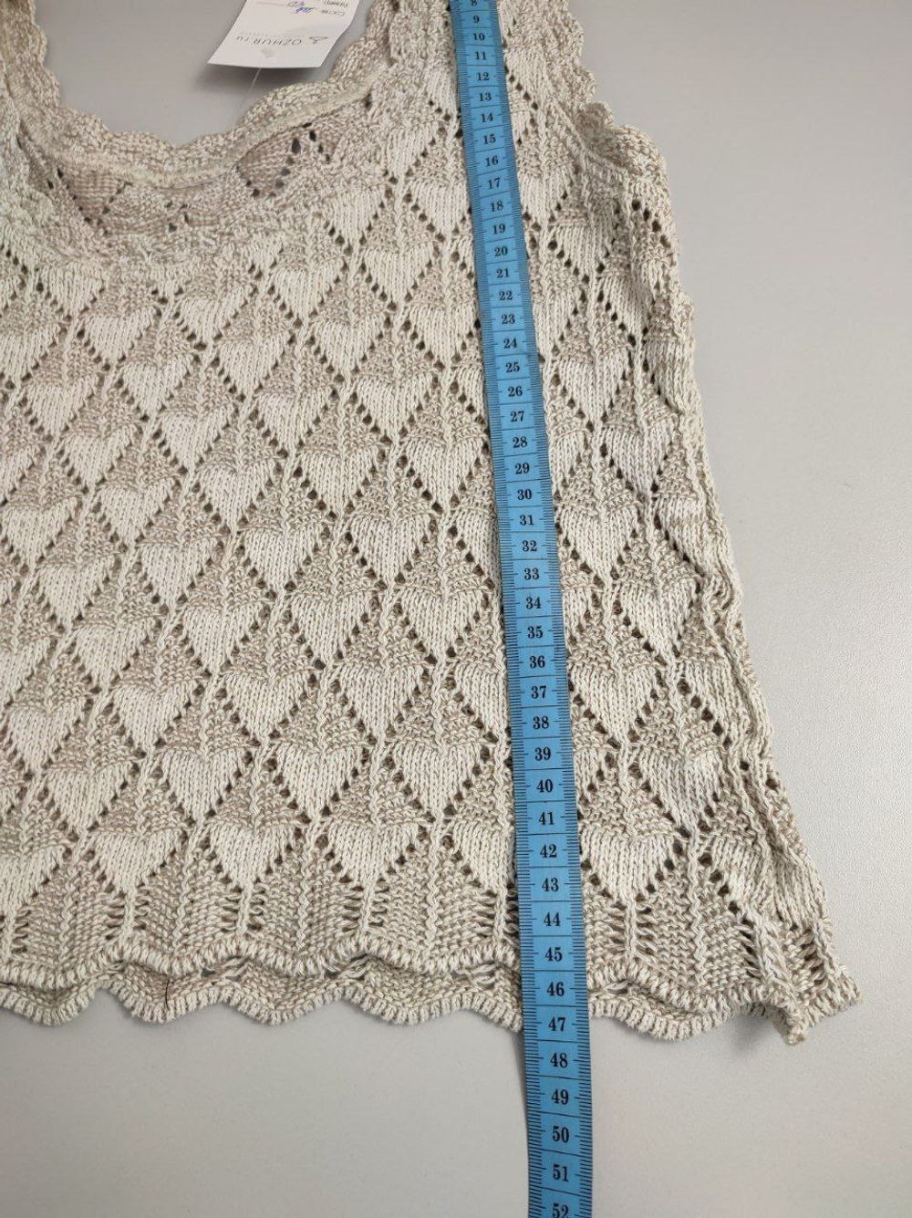 Топ вязаный 40 размер