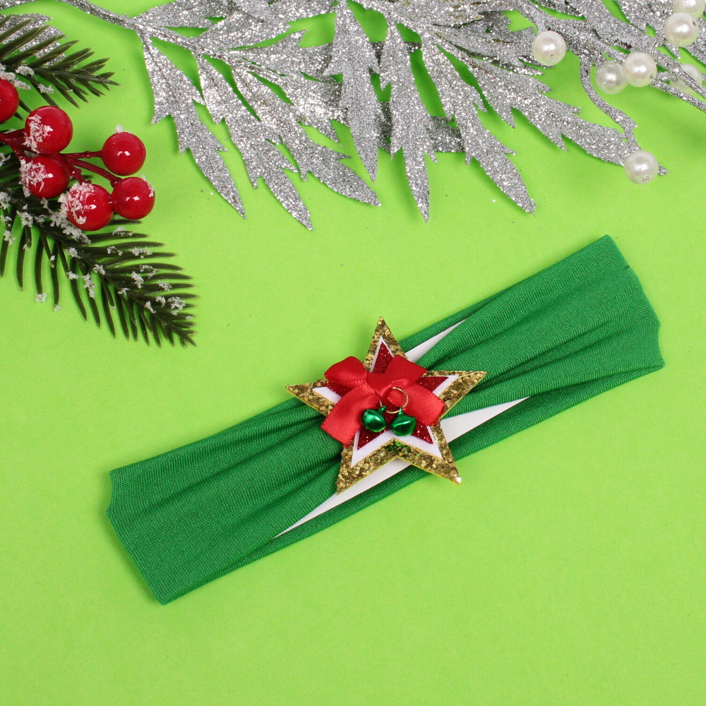 Повязка на голову детская «New Little Mi Mi - Звёздочка Лили», микс 3 цвета, 4*16.5см