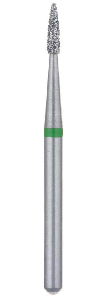 EDENTA G889.314.010 Алмазный бор 889 FG, d 1 мм, зернистость крупная, форма пламя