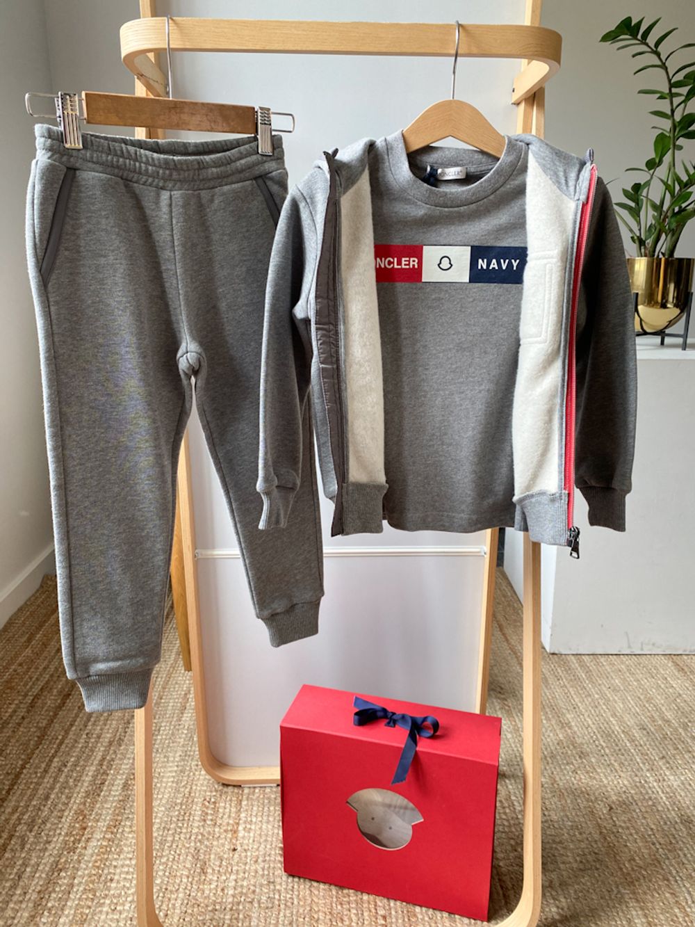 Новый хлопковый костюм Moncler, 104