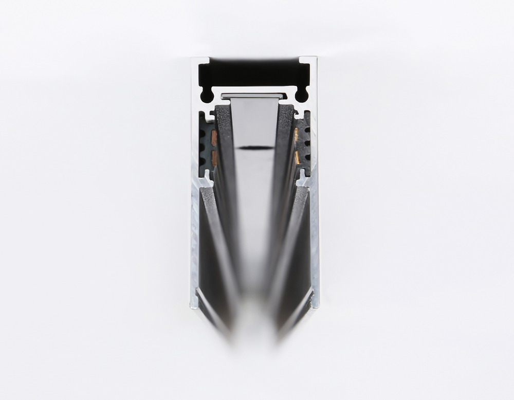 Шинопровод магнитный низковольтный накладной Magnetic GL3301 BK черный IP20 48V 1000*26.9*53.7
