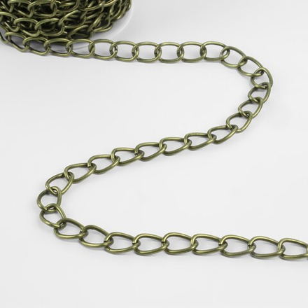 Цепочка железо 11*16мм ,бронзовый
