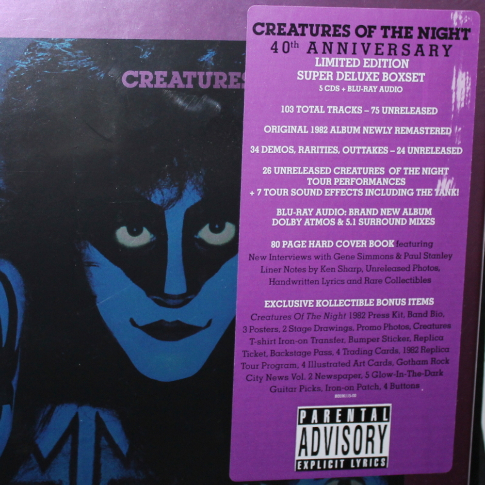 Kiss / Creatures Of The Night (40th Anniversary Super Deluxe Box Set Edition)(5CD+Blu-ray Audio)