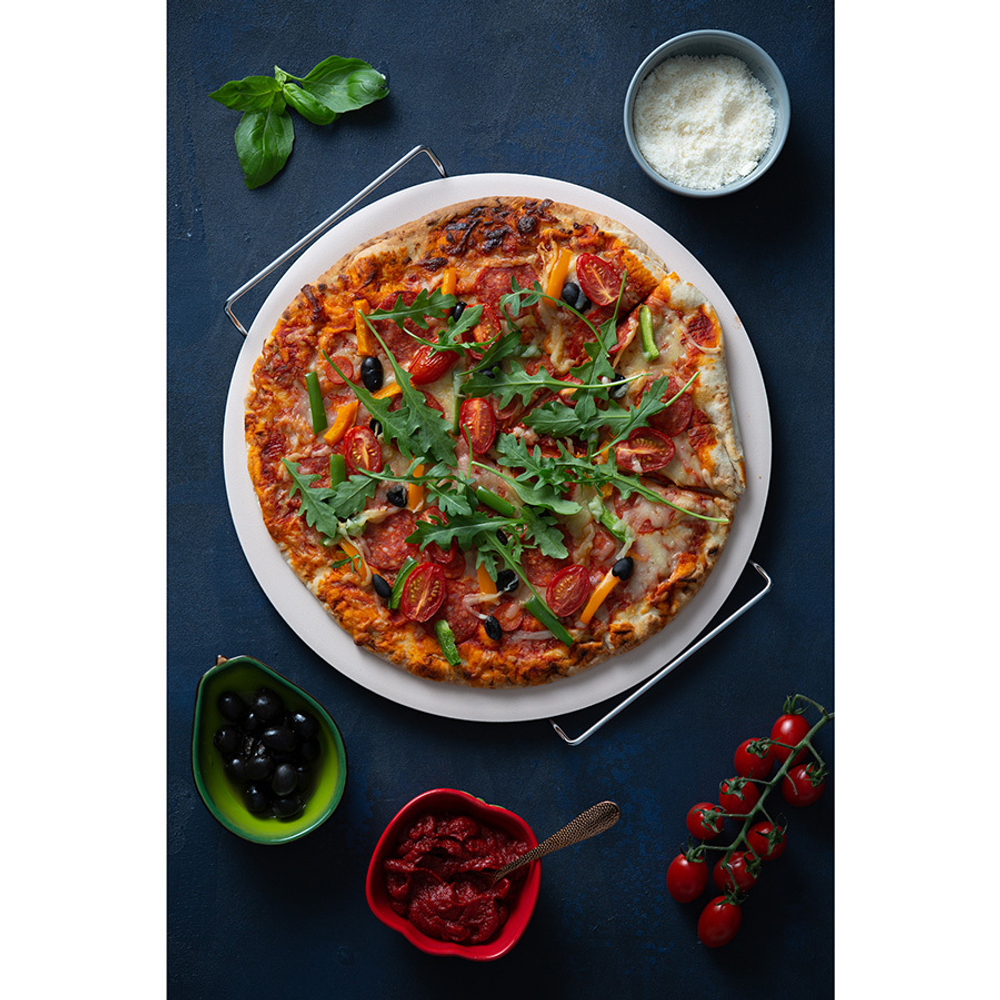 Камень для пиццы world foods, D33 см