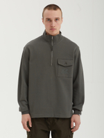 Мужская Толстовка Diagonal Raised Fleece Half Zip