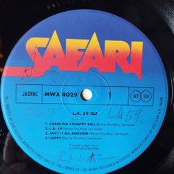 Винтажная виниловая пластинка LP ELF L.A. 59 (Japan 1980) (No Obi) Annie New Orleans