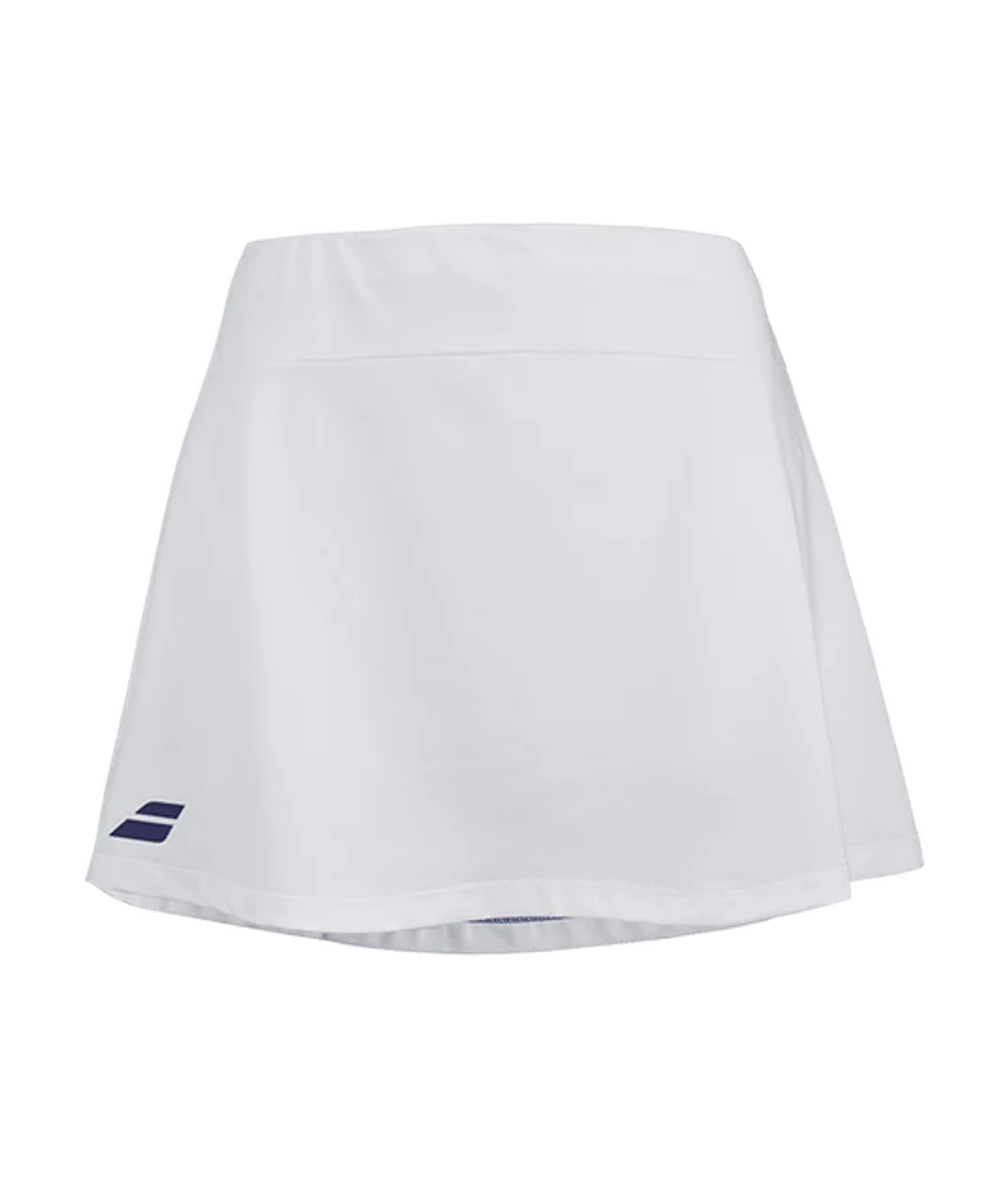 Юбка для падел Babolat Play Белая | Женская спортивная одежда