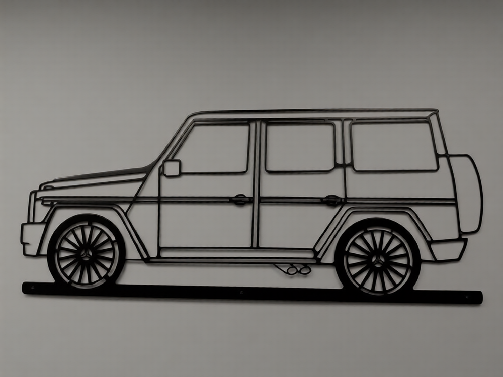 Панно автомобиль - "Mercedes-Benz G"