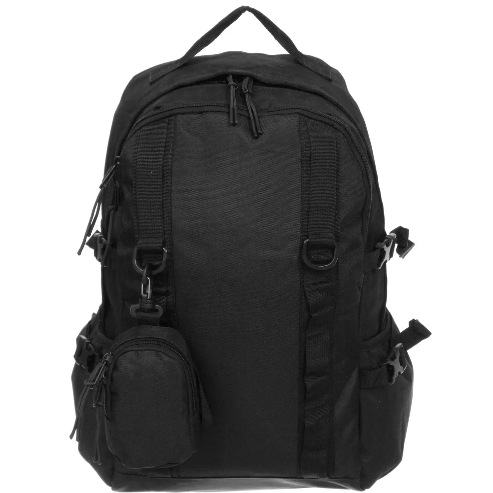 Рюкзак туристический 25л, цвет черный 80186