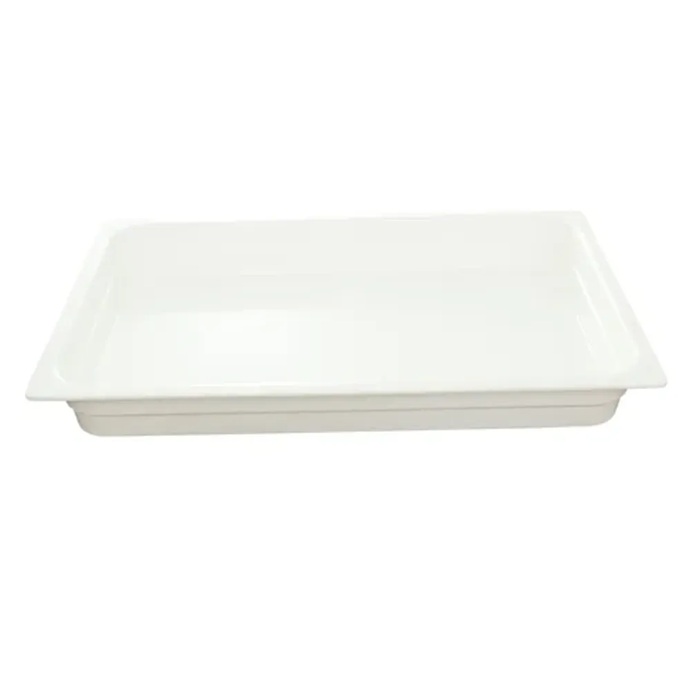 Блюдо 41,7*28,2*6,5 см прямоуг. White пластик меламин P.L. Proff Cuisine