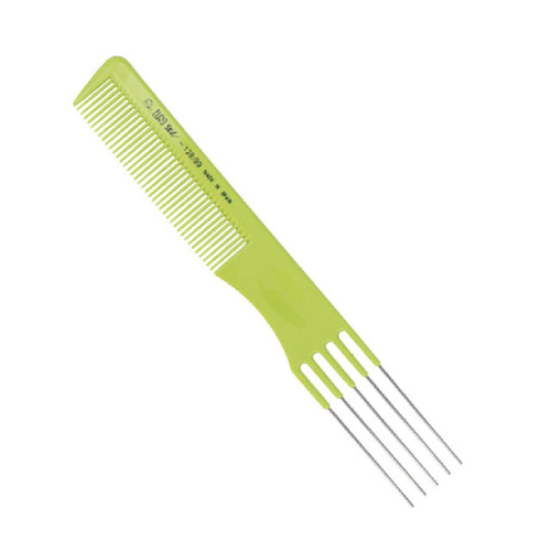 Eurostil Парикмахерская расчёска 00128/99, салатовая
