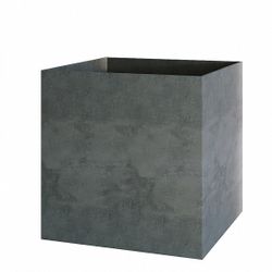 Кашпо CUBE SMOKEY BLUE 50x50x50