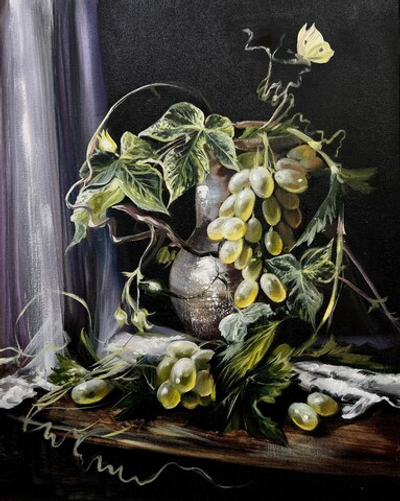 Вьюнок с виноградом