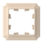 ATLASDESIGN ANTIQUE 1-постовая РАМКА, ПЕСОЧНЫЙ
