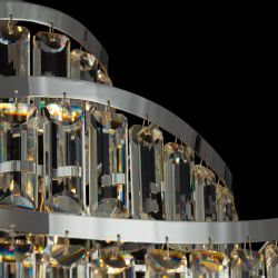 Citilux NAIAD CL315191 Люстра хрустальная подвесная Хром