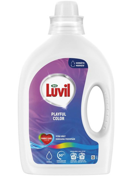 Гель, жидкое средство для стирки BIO LUVIL PLAYFUL COLOR 1840 МЛ