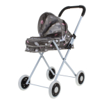 Коляска для куклы лежачая, пакет 918D-11