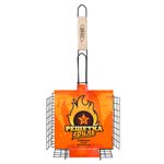 Решетка-гриль ГЛУБОКАЯ универсальная, размер 260х235 мм, глубина 60 мм, оксидированное покрытие, 101405, 701744