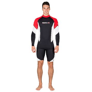 Футболка рашгард Mares Rash Guard Dive Center с длинным рукавом