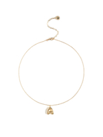 Колье с буквой А