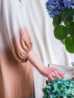 Платье ГРАДИЕНТ короткое (дюна)