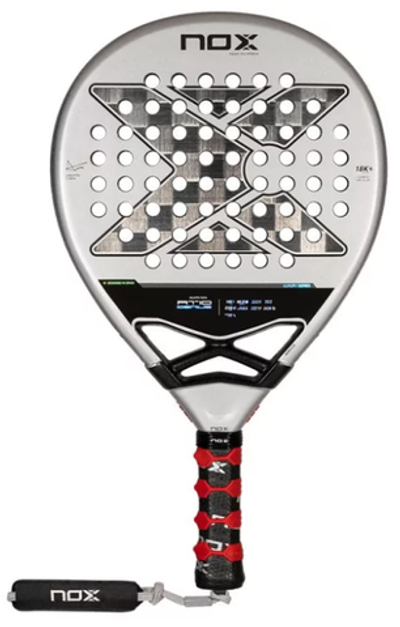 Ракетка для падел Nox AT10 Luxury Genius 18K Alum 2.4 с дополнительным нанесением «Rotor»