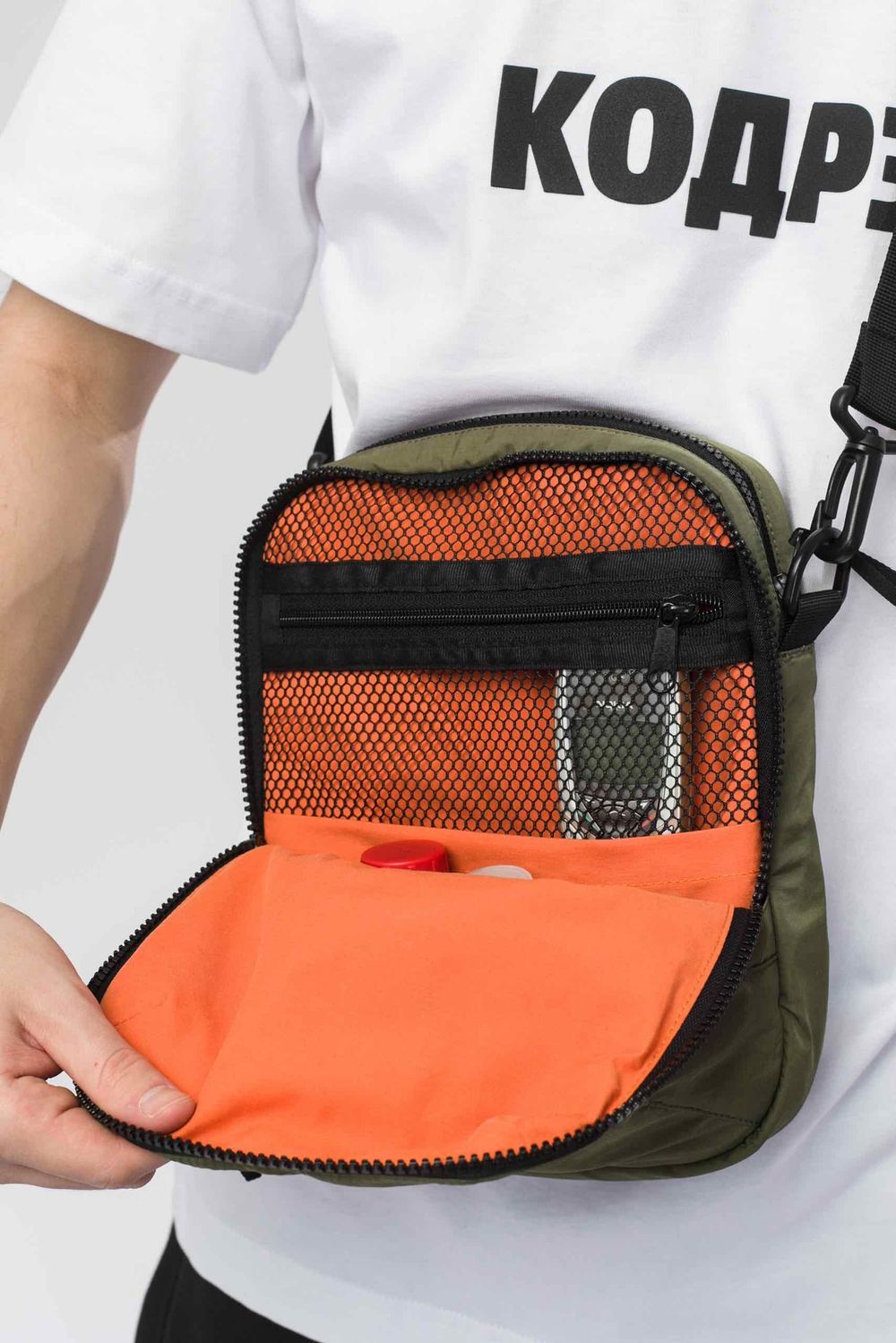 Сумка Codered для документов 4x4 болотная