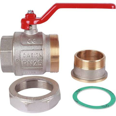 Шаровой кран ITAP IDEAL 098 НР-ВР 2" полнопроходной со сгоном