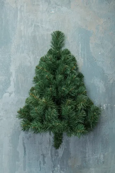 Искусственная елка Настенная 120 см., мягкая хвоя ПВХ, ЕлкиТорг (24120)