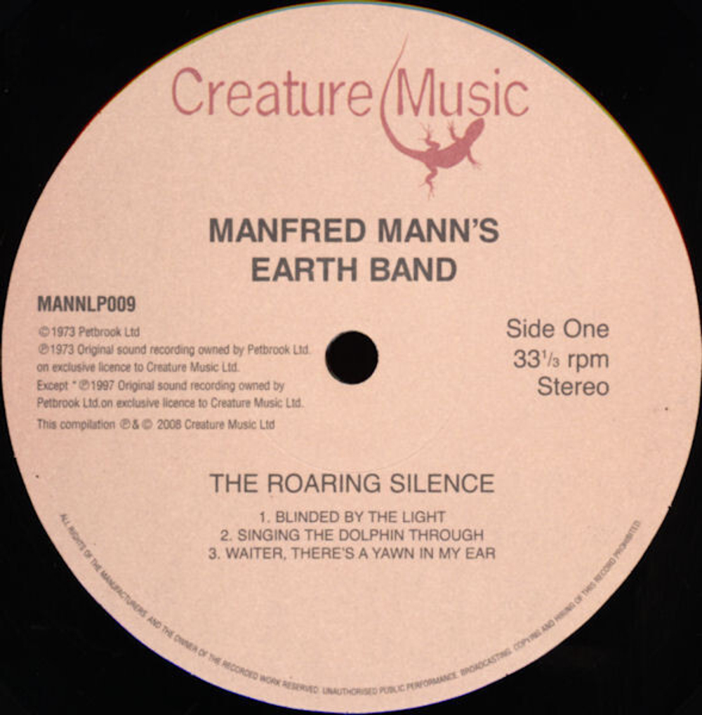 Manfred Mann's Earth Band / The Roaring Silence (LP)