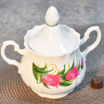 Сахарница 600мл форма Романс Колокольчики