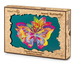 Деревянный пазл Wood Trick Драгоценная бабочка (36x28 см)