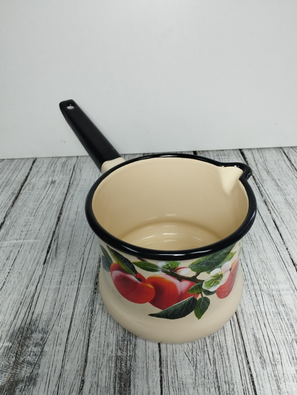 Ковш 1л с носиком без крышки Слоновый Персик