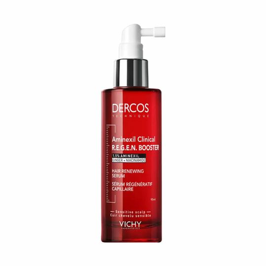 Vichy Dercos Aminexil Clinical R.E.G.E.N.Booster Сыворотка для укрепления и роста волос, 90 мл