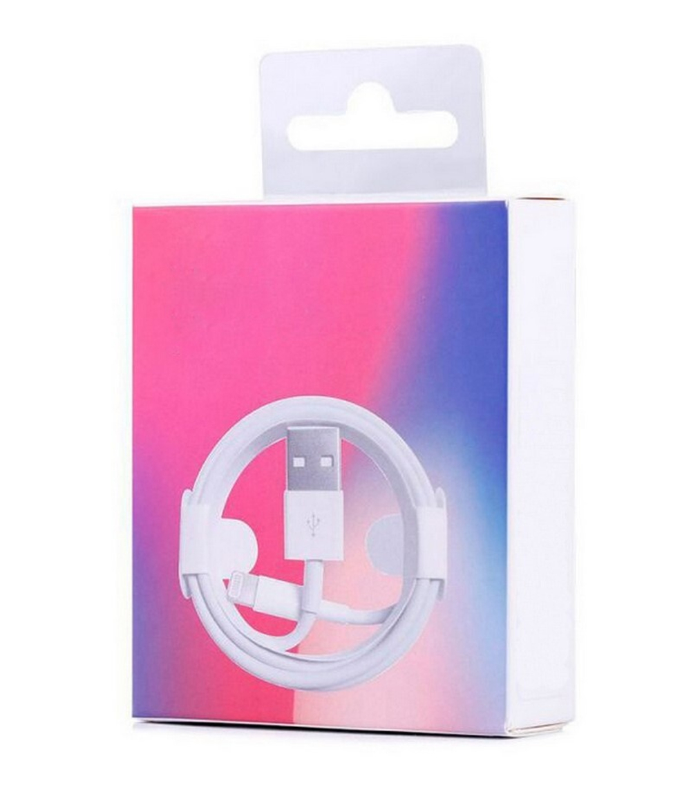 Кабель USB - Lightning Foxsonn X (белый) 1м