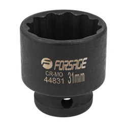 Головка ударная 31мм 12гр. 1/2'' Forsage F-44831
