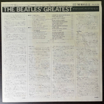 The Beatles - Beatles' Greatest (Япония 1978г.)