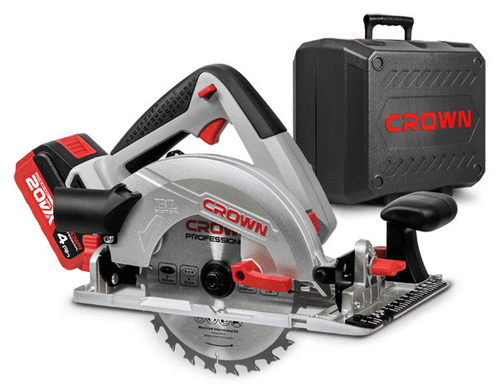 Аккумуляторная дисковая пила CROWN CT25002-165HX-4 BMC