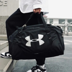 Under Armour Polyester Gym Bag Camping Bag Travel Bag Men"s Black