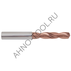 Сверло 10.4мм  твердосплавное 3D без подвода СОЖ. SP-X800031040 VHM AHNO по стали, чугуну, нерж. и ж