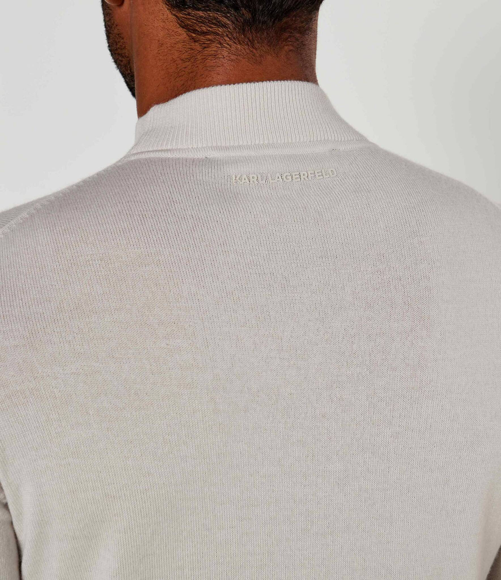Шерстяной гольф Karl Lagerfeld - экрю(655002 544399)