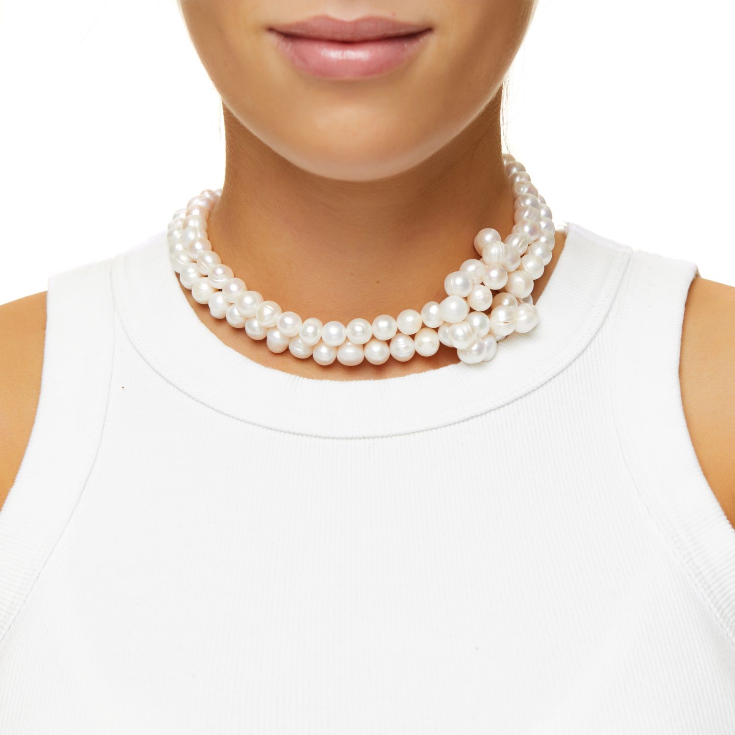 Колье Major Pearl Twist Necklace