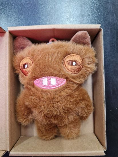 Мягкий брелок Фуглер Fuggler в коробке — зубастый мини-монстр в подарочной упаковке (ассортимент)