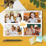 PSD-Шаблон фотокниги "Doodle"