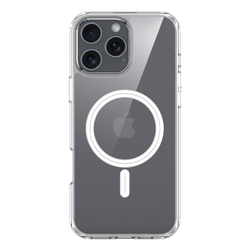 Усиленный прозрачный чехол с поддержкой MagSafe от Dux Ducis для iPhone 16 Pro, серия Clin Mag Series Case