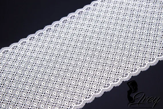 03-271 ОПТ Кружево эластичное 22 см, айвори