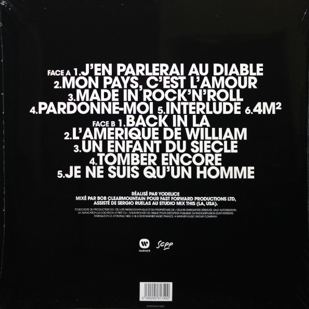 Johnny Hallyday / Mon Pays C'est L'amour (Coloured Vinyl)(LP)